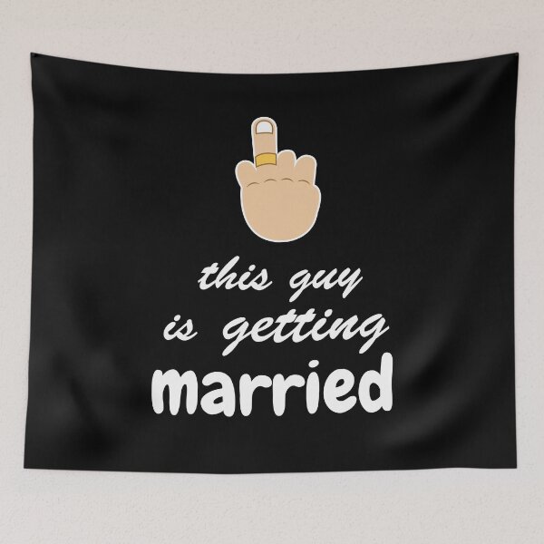 Item preview, This Guy Is Getting Married designed and sold by Kieran Abbott.