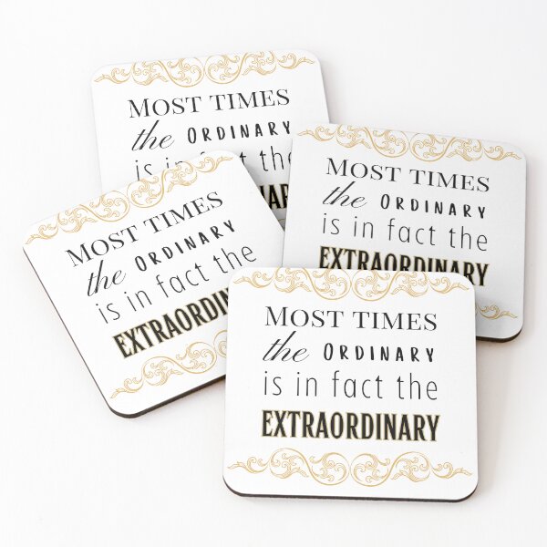 Item preview, Most Times the Ordinary is in fact the extraordinary designed and sold by GoodFunPrints.
