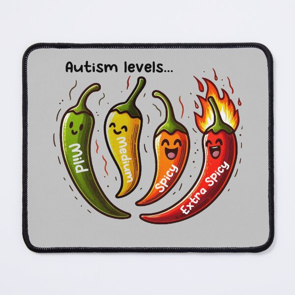 Item preview, Autism levels explained designed and sold by Vkinsify.