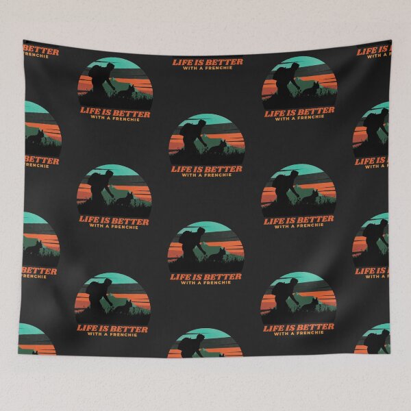 Item preview, Life Is Better With A Frenchie Dog Mens Dad Gift  designed and sold by Guarddogdrive.