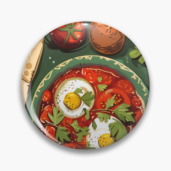 Item preview, Shakshuka Sensation: Experience the Rich, Spicy Flavors of Authentic Middle Eastern Cuisine designed and sold by FUNqoosh.