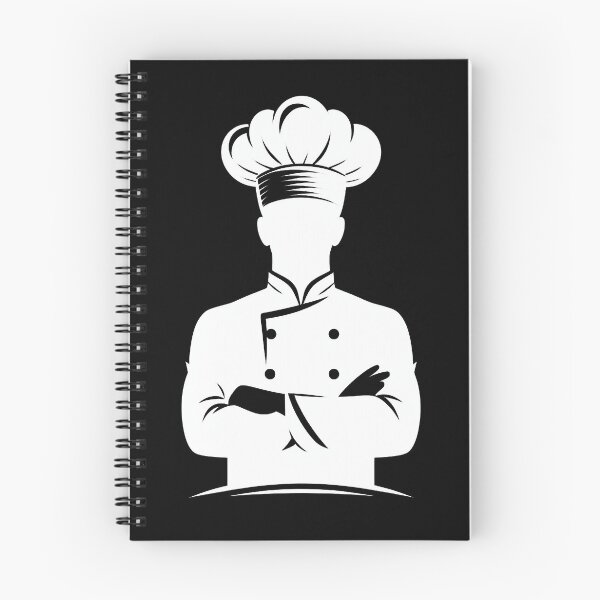 Item preview, Chef silhouette with hands crossed designed and sold by ZenGalactico.