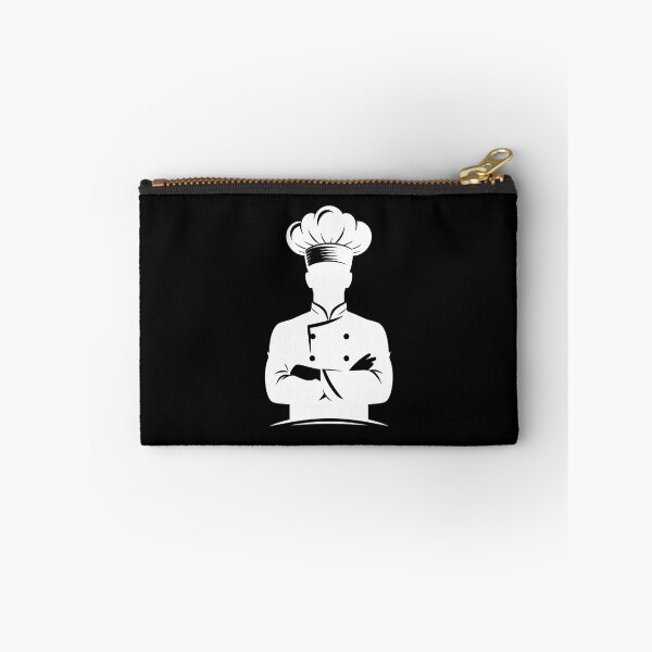 Item preview, Chef silhouette with hands crossed designed and sold by ZenGalactico.