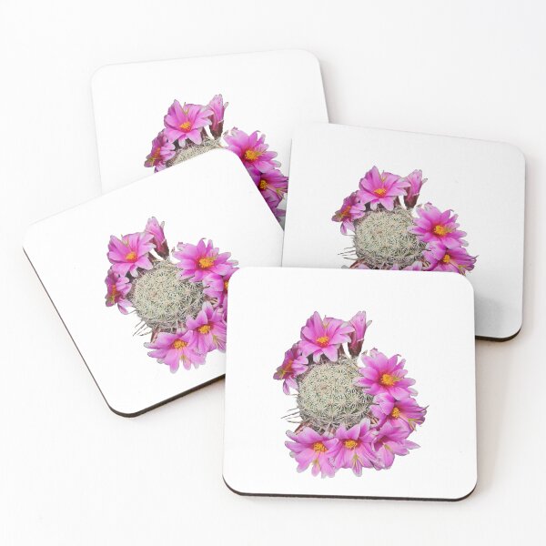 Item preview, Bright pink pincushion cactus with flowers designed and sold by Creative Endeavors ..
