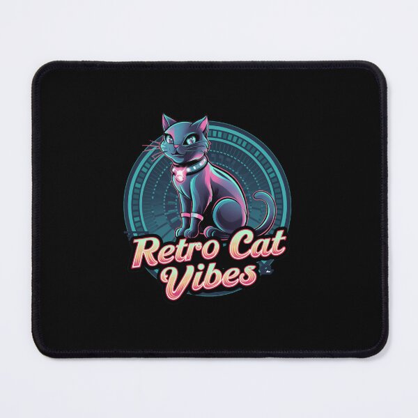 Item preview, Retro cat vibes designed and sold by cu-animals-te.