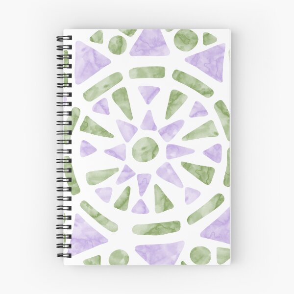 Item preview, Mandala Purple Green Genderqueer Pride Flag designed and sold by JoyfulJen.