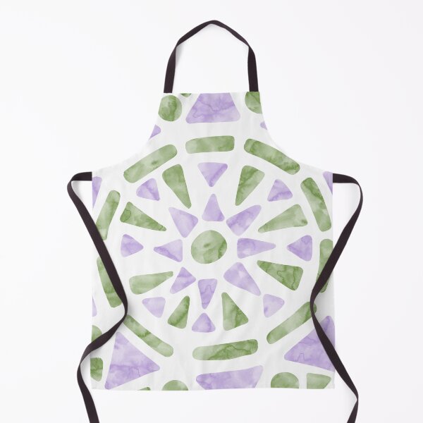 Item preview, Mandala Purple Green Genderqueer Pride Flag designed and sold by JoyfulJen.