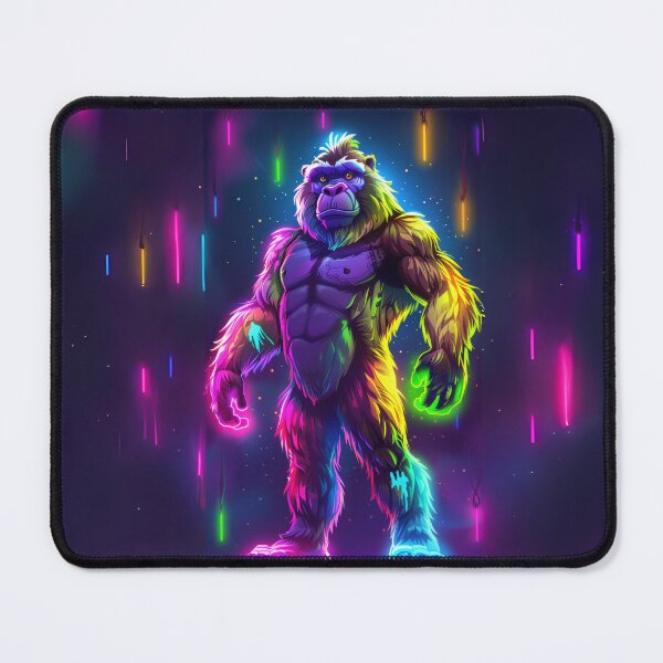 Item preview, Neon Bigfoot designed and sold by Sillytoe.