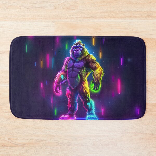 Item preview, Neon Bigfoot designed and sold by Sillytoe.