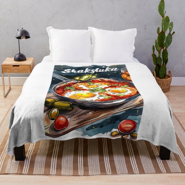 Item preview, Egg-cellent Generative AI Delight: The Flavorful Tradition of Arabic Shakshuka and the Vibrant Colors of Middle Eastern Food designed and sold by FUNqoosh.