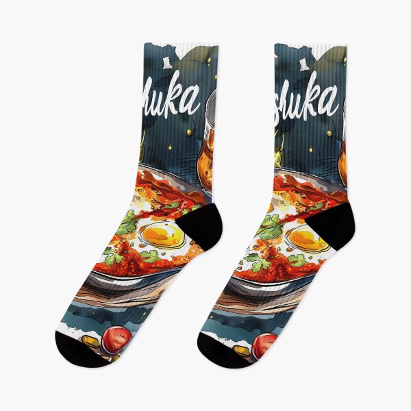 Item preview, Egg-cellent Generative AI Delight: The Flavorful Tradition of Arabic Shakshuka and the Vibrant Colors of Middle Eastern Food designed and sold by FUNqoosh.