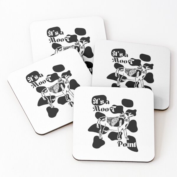 Item preview, It's a Moot Point designed and sold by GoodFunPrints.