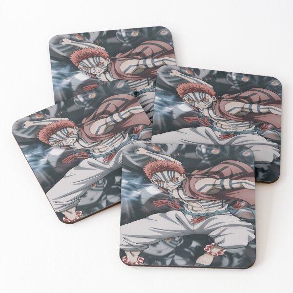 Item preview, Akaza - Kimetsu no Yaiba designed and sold by ArtistryHavenn.