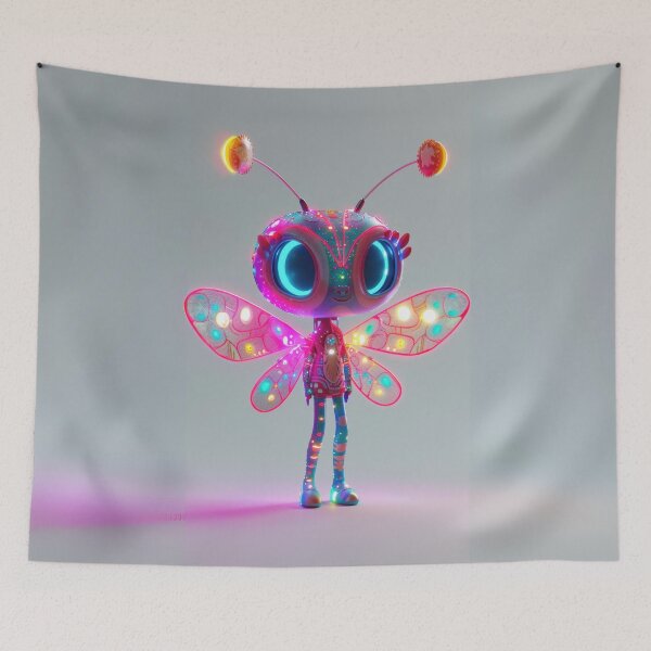 Item preview, Neon Butterfly Character designed and sold by Sillytoe.