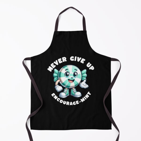 Item preview, Never Give Up: Encourage-Mint designed and sold by AOLDesignStudio.