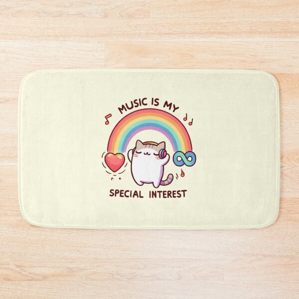 Item preview, Music is my special interest designed and sold by Vkinsify.