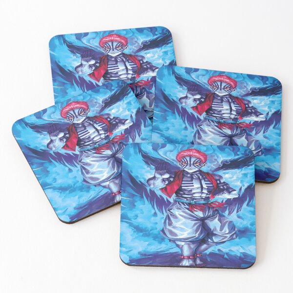 Item preview, Akaza - Kimetsu no Yaiba designed and sold by ArtistryHavenn.