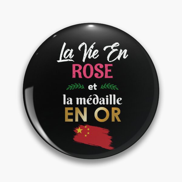 Item preview, La Vie en Rose et la médaille en Or - China  designed and sold by SoulArtDesign.