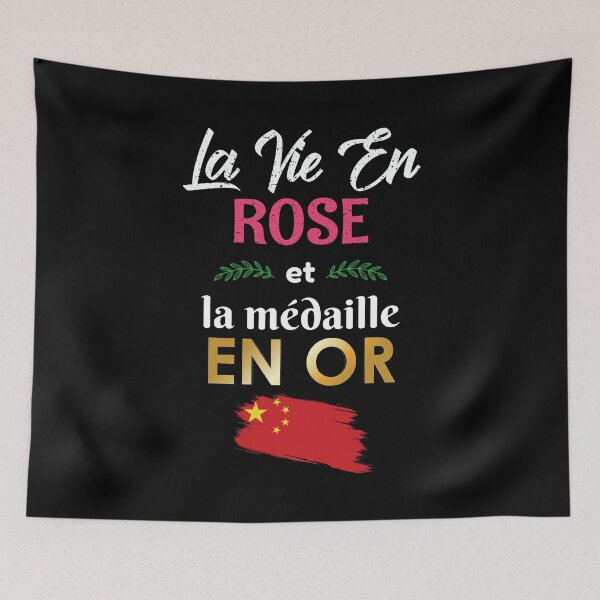 Item preview, La Vie en Rose et la médaille en Or - China  designed and sold by SoulArtDesign.