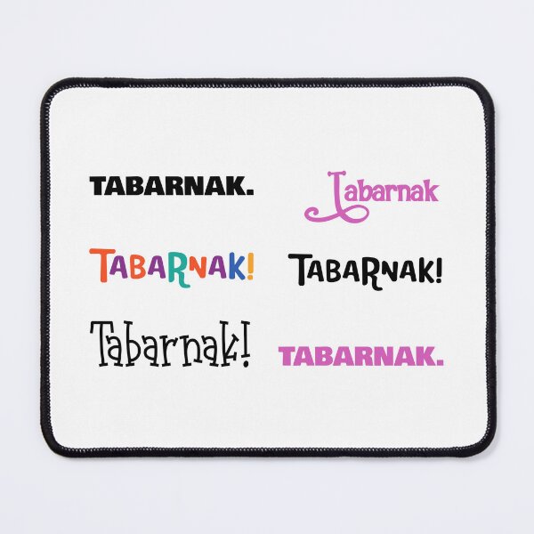 Item preview, Tabarnak text pack designed and sold by EmeraldeaArt.