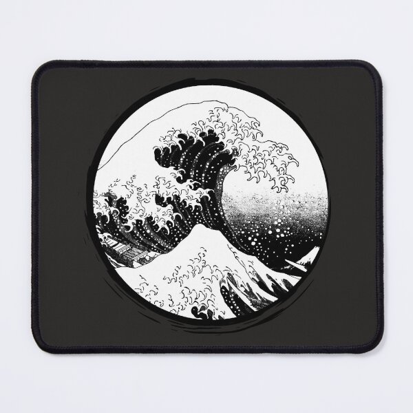 Item preview, Great Wave BW designed and sold by Kenji Yamada.