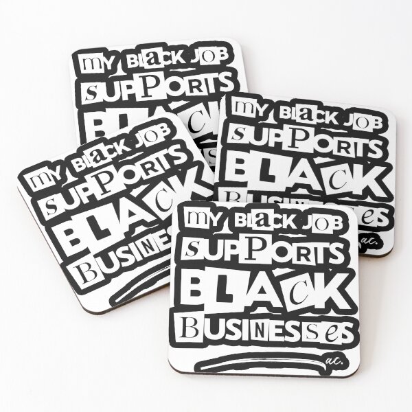 Item preview, MY BLACK JOB  designed and sold by alegnacreates.