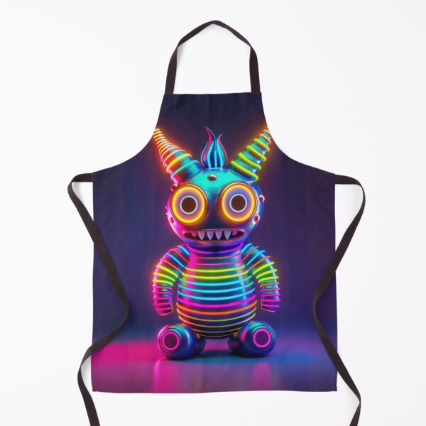 Item preview, Neon Cyclops Monster designed and sold by Sillytoe.