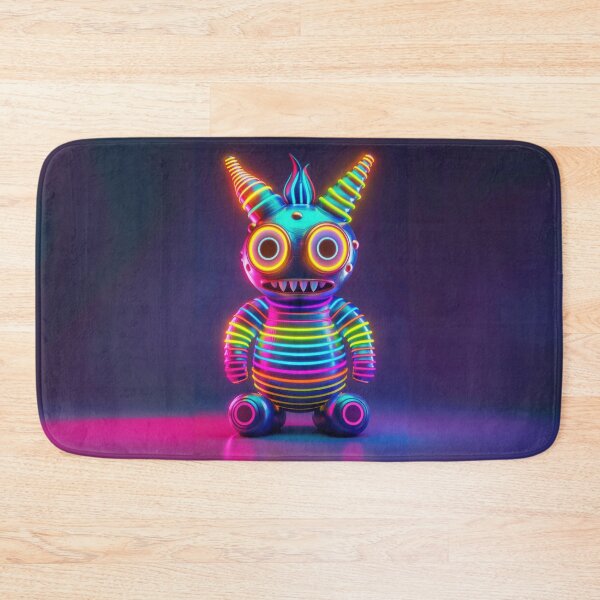 Item preview, Neon Cyclops Monster designed and sold by Sillytoe.