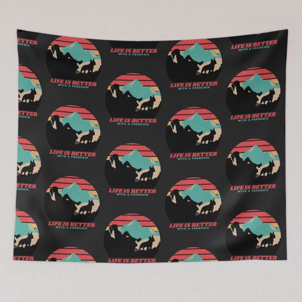 Item preview, Life is Better With A Frenchie Mom Gift  designed and sold by Guarddogdrive.