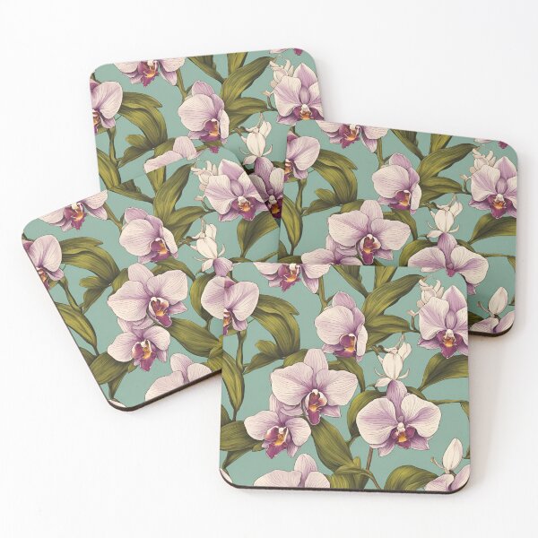Item preview, Orchid flower pattern designed and sold by Creastore.