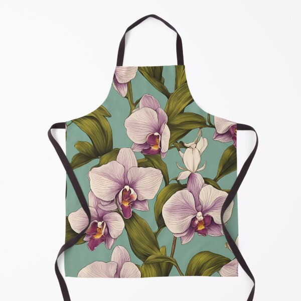 Item preview, Orchid flower pattern designed and sold by Creastore.