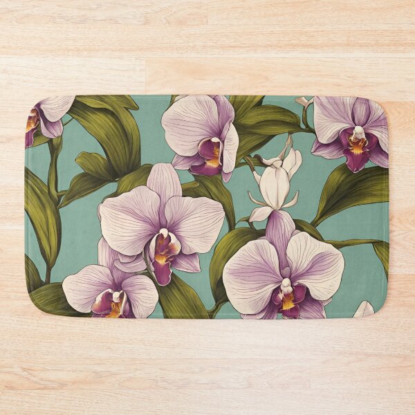 Item preview, Orchid flower pattern designed and sold by Creastore.