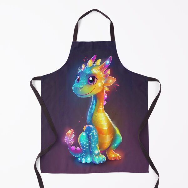 Item preview, Neon Rainbow Dragon designed and sold by Sillytoe.