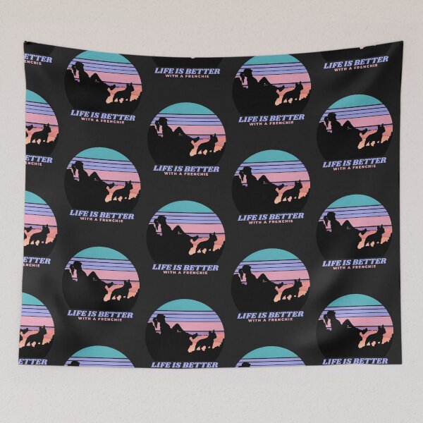 Item preview, Life is Better With A Frenchie Mom Gift  designed and sold by Guarddogdrive.
