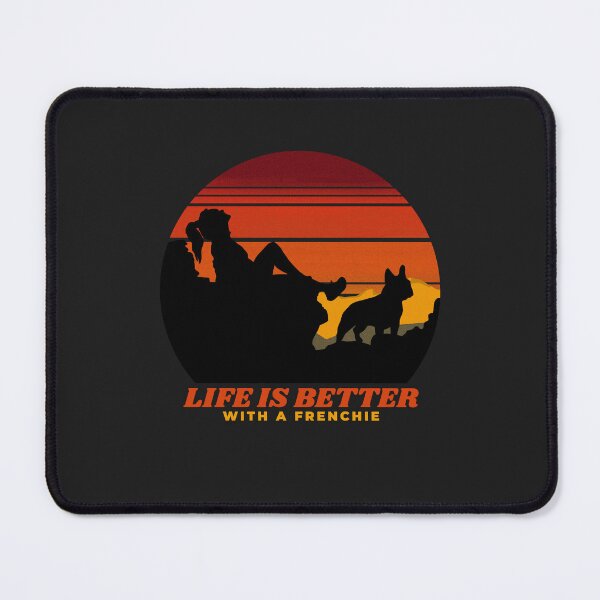 Item preview, Life is Better With A Frenchie Mom Gift designed and sold by Guarddogdrive.