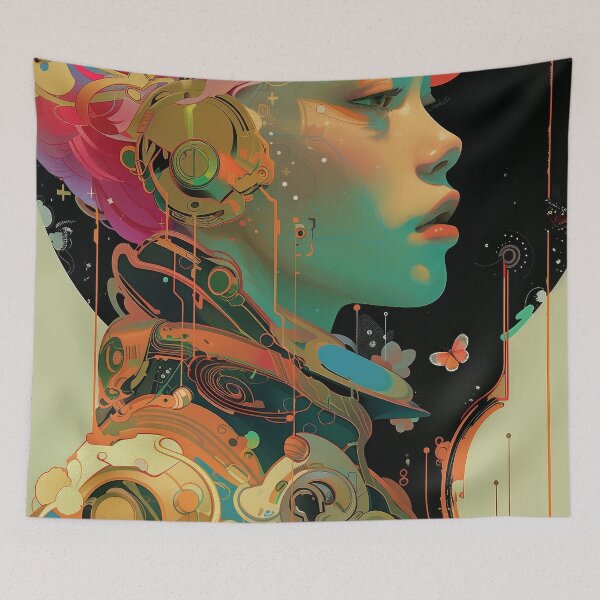 Item preview, Cyber Girl designed and sold by DavidLoblaw.