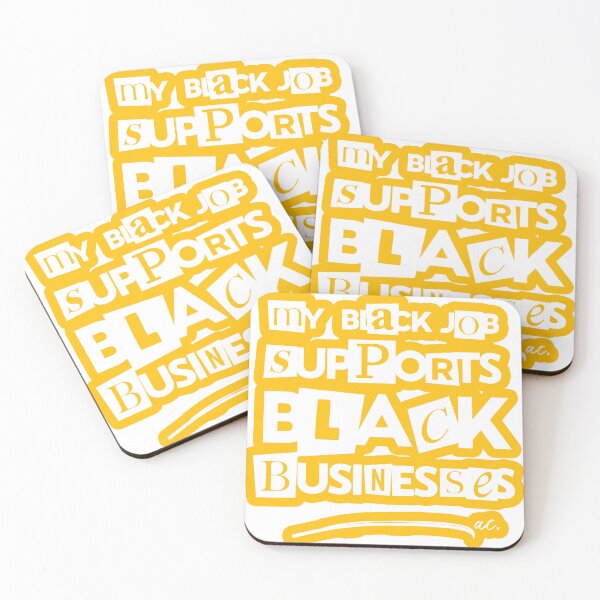 Item preview, MY BLACK JOB (GD) designed and sold by alegnacreates.