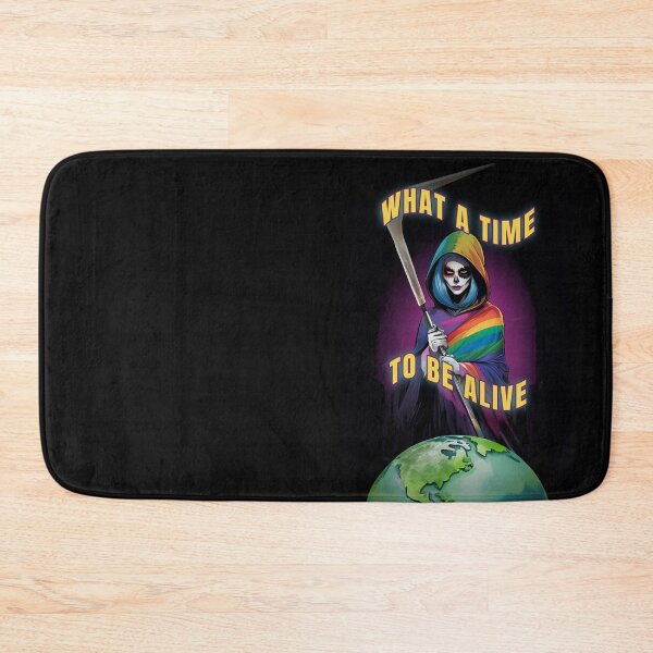 Item preview, what a time to be alive pride epic design gif designed and sold by La Loca.