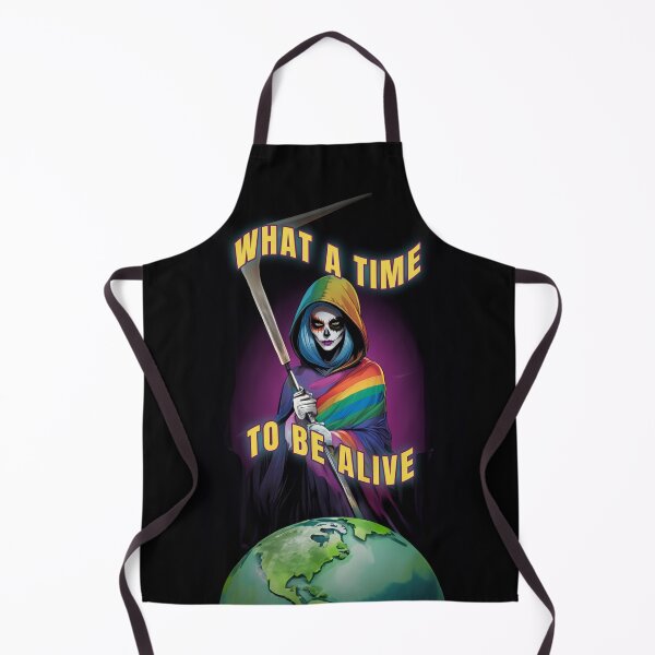 Item preview, what a time to be alive pride epic design gif designed and sold by La Loca.
