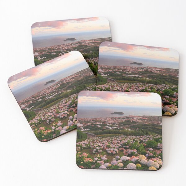 Item preview, Azorean town at sunset designed and sold by Gaspar Avila.