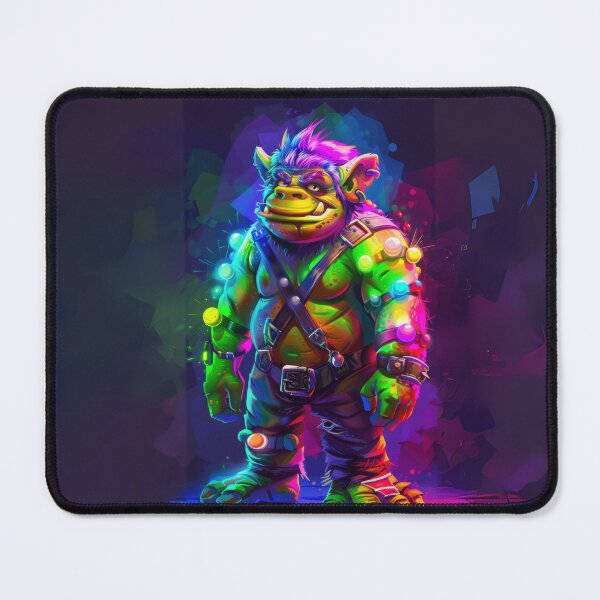 Item preview, Neon Ogre Warrior designed and sold by Sillytoe.