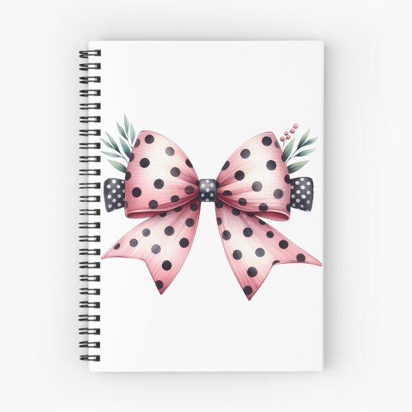Item preview, Charming Pink Coquette Bow with Polka Dots designed and sold by Dynke.