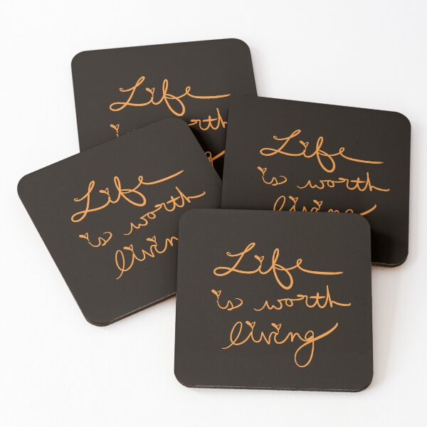 Item preview, Life is Worth Living designed and sold by abeink.