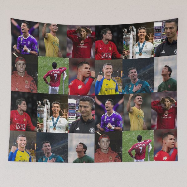 Item preview, Ronaldo collage designed and sold by KlerinJomon.