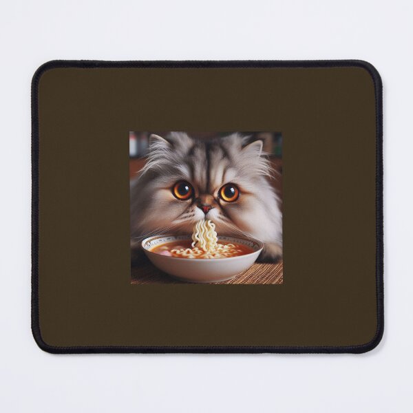 Item preview, Ramen Kitty Persian designed and sold by ArtfulSoules.