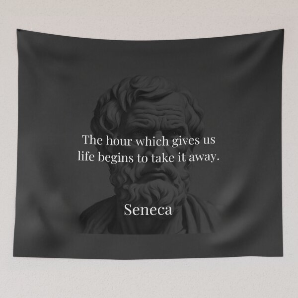 Item preview, Fleeting Time: Seneca on the Nature of Life designed and sold by DoseOPhilosophy.