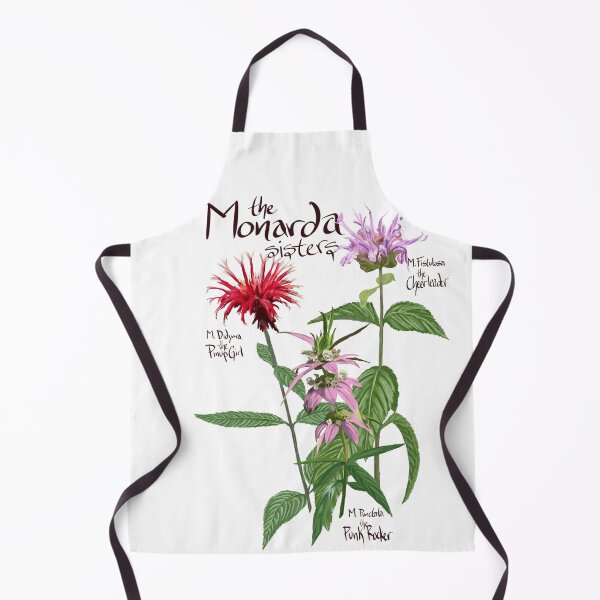Item preview, Monarda sisters transparent designed and sold by PollinateBarrie.