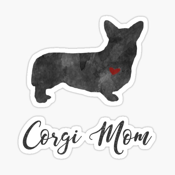 Download Corgi Mom Stickers Redbubble