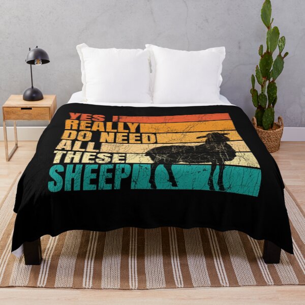 Item preview, Yes I Really Do Need All These Sheep designed and sold by Stick-Artistry.