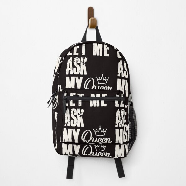 Item preview, Let Me Ask My Queen Funny Gifts for your Husband, Fiance and  Boyfriend  designed and sold by Quincarrius.